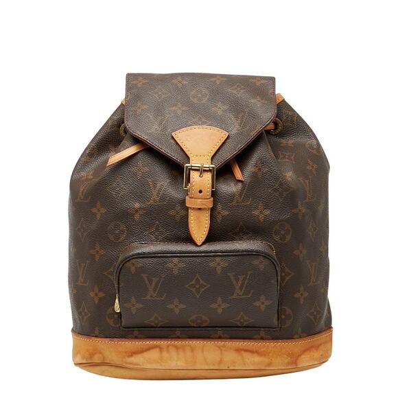 Louis Vuitton Monogram Montsouris MM Backpack M51136 - Picture 1 of 16